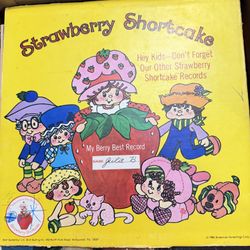 Strawberry Shortcake - Sweet Songs - 1980 Kids Stuff KSS166 - VG+