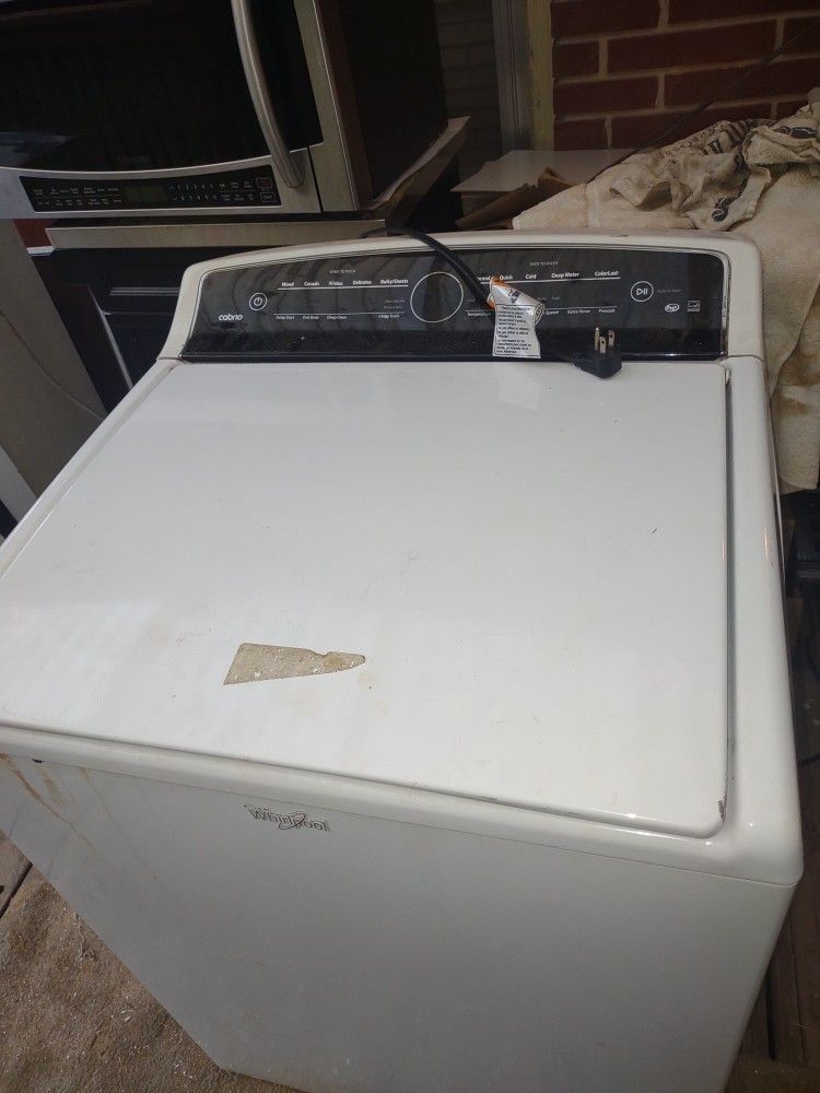 Washer. Not Working.