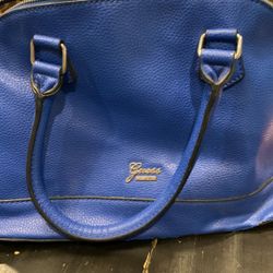 Blue Guess Bag