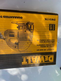 🟨 NEW DeWalt DW317K Variable Speed Jig Saw Kit – $140 OBO 🟨
