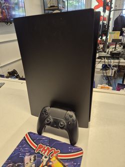 667GB PlayStation 5 PS5 Console Disc Fat - Black w/ Controller AJ1(contact info removed)1 $460.00