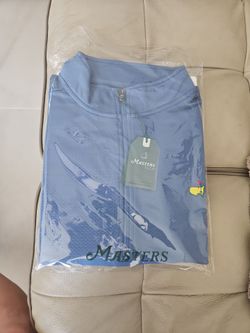 2026 MASTERS 1/4 ZIP; NEW WITH TAGS IN ORIGINAL PACKAGING