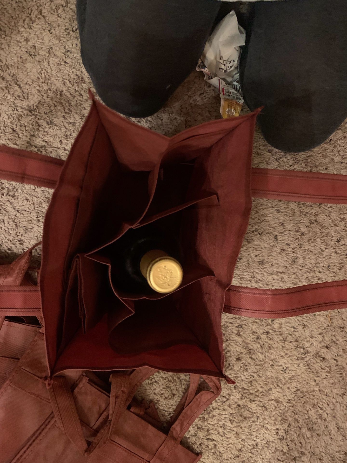 Free wine bags