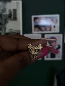 Powerpuff Girls Gold-Tone Enamel ring