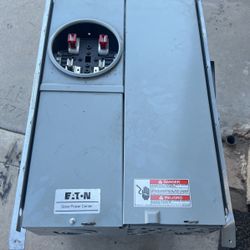 New electrical box 200amp