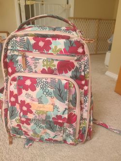 Jujube JJB HTF Forget Me Not Print BRB Diaper Backpack