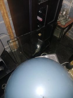 End Table With Square Glass