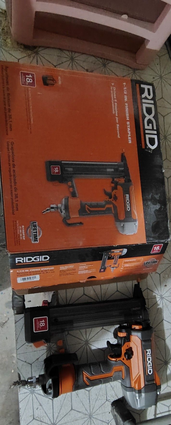 Rigid Finish Stapler
