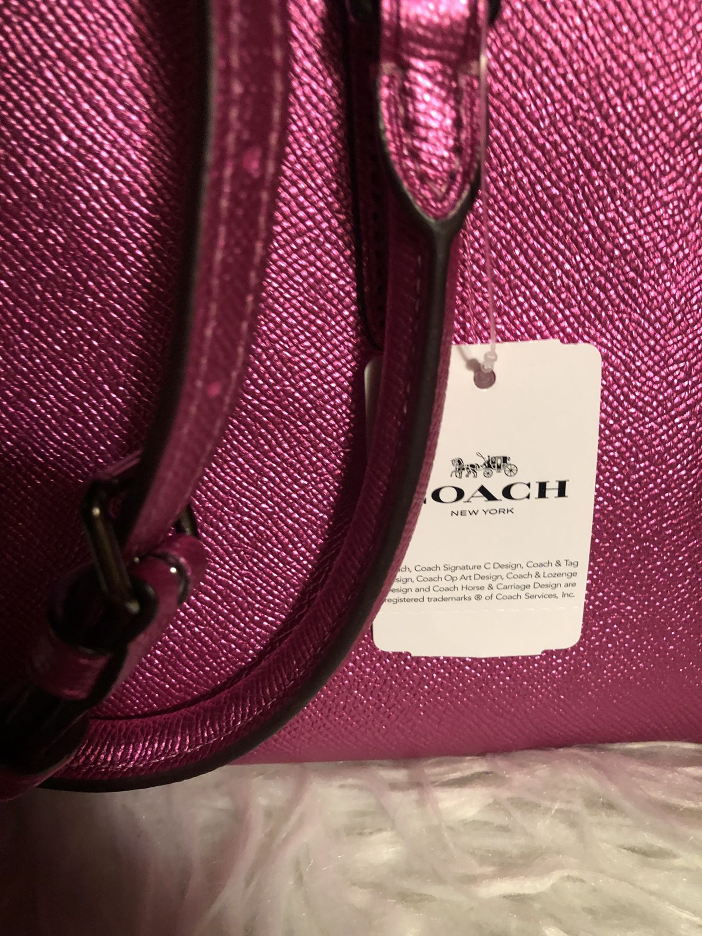 Coach Mini Brooke Carryall Satchel Crossgrain Leather Purse for Sale in Las  Vegas, NV - OfferUp