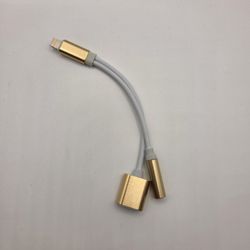 Lightning to 3.5mm Audio with Lightning Power Supply Cable