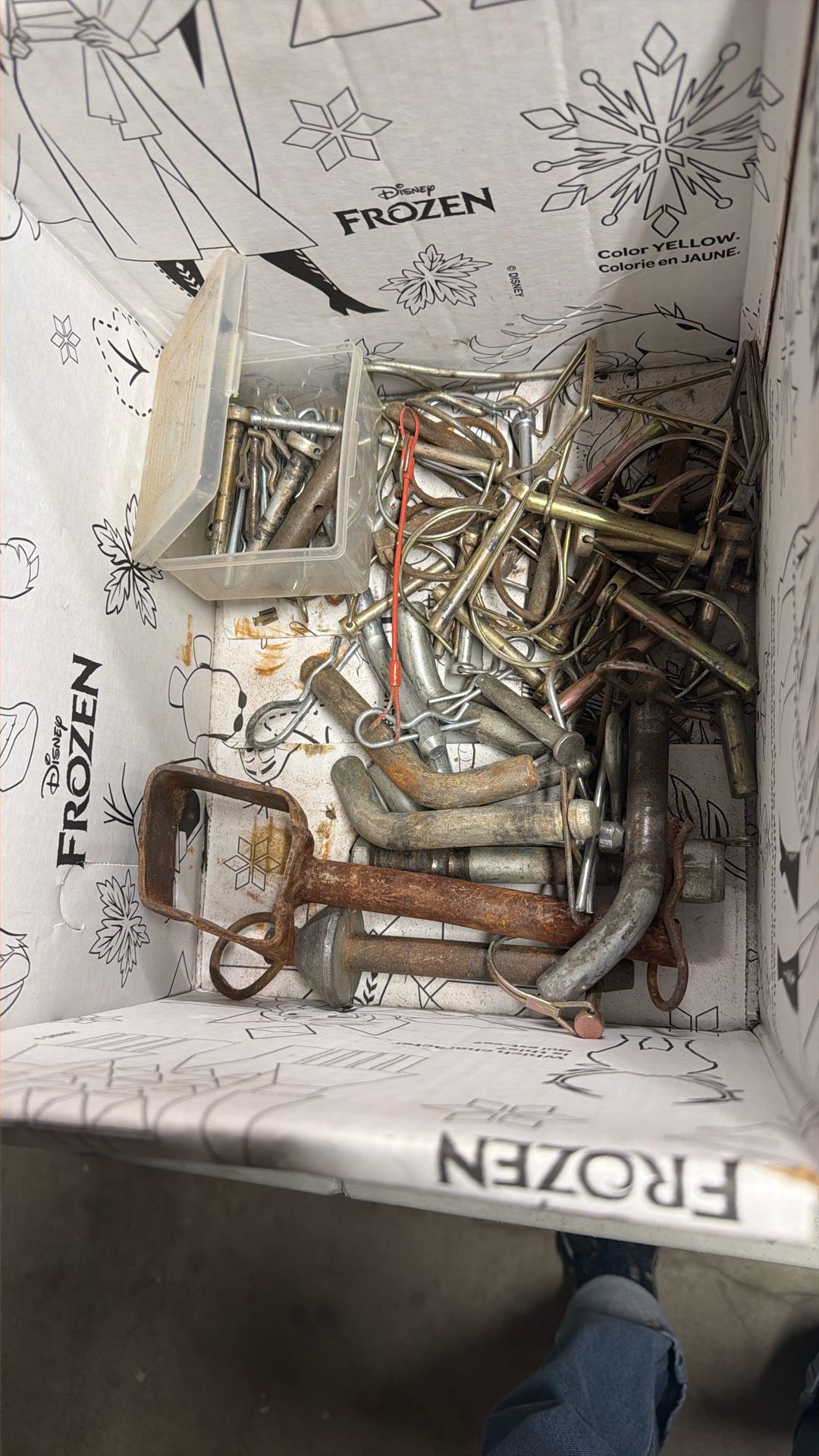 Variety Of Hitch Pins, Cotter Pins