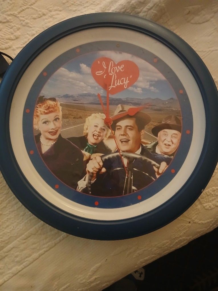 I Love Lucy Clock