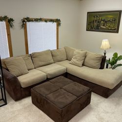 JC Penny Sectional Couch Sofa Free Delivery 