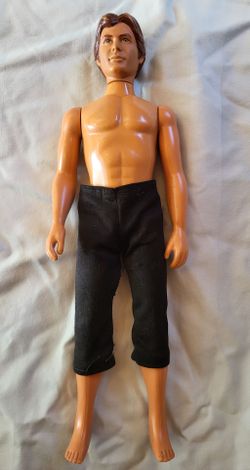 Star Wars Han Solo 12”  Doll Action Figure Vintage Kenner 1978 Hong Kong