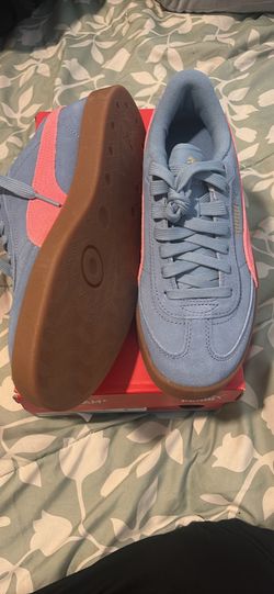 Puma-womens club li era suede shoes