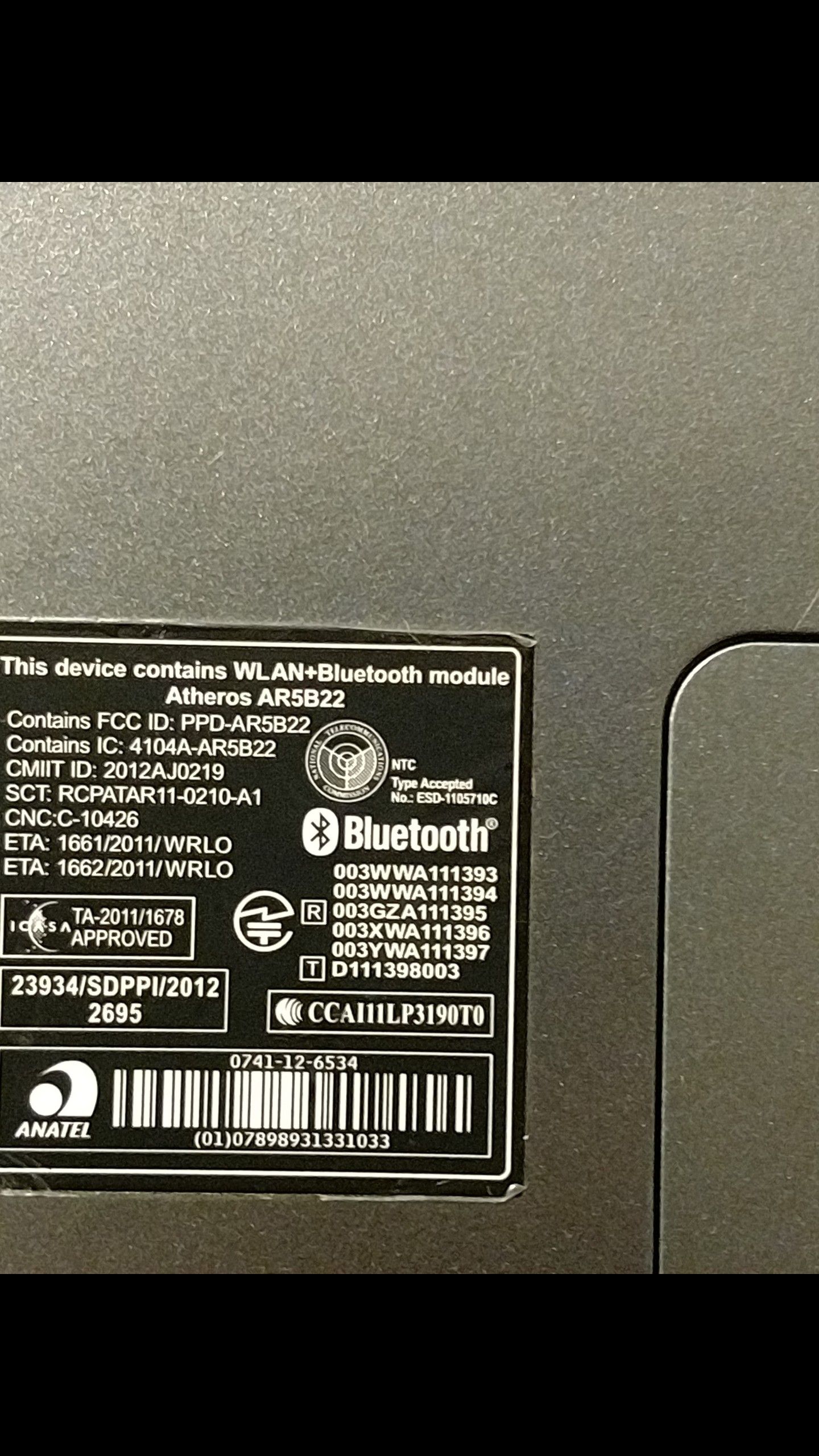 *local cash pick up only*Touch screen Acer aspire 15.6 laptop