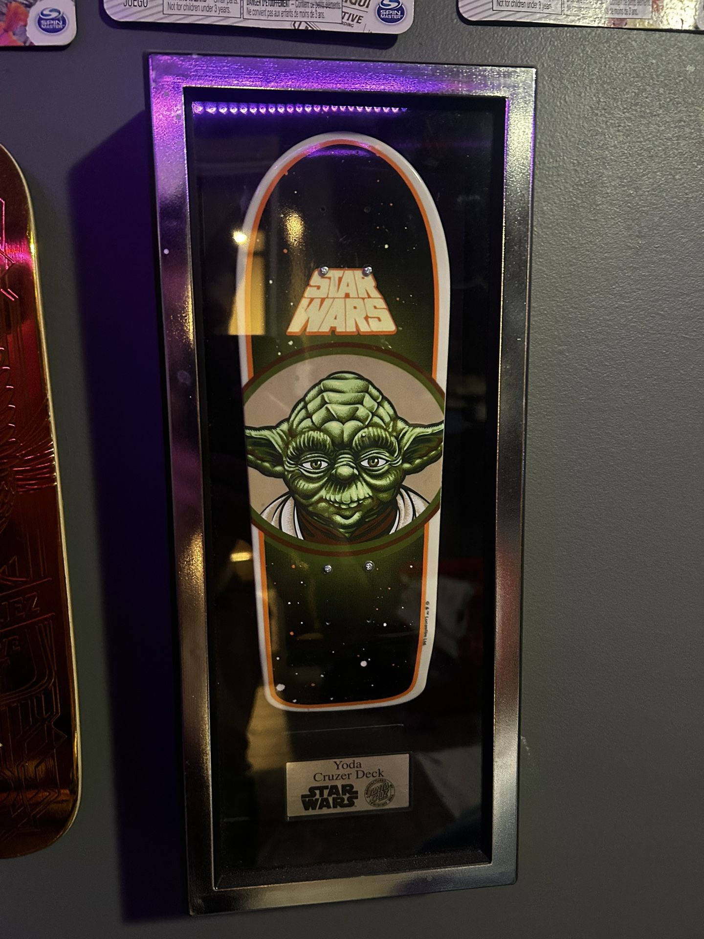 Vintage Yoda handboard