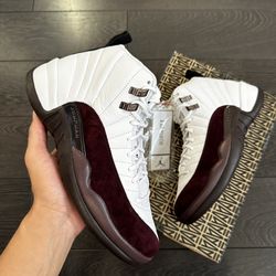 Jordan 12 Retro SP A Ma Maniére White Women's 9 & 10