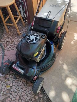 Craftsman platinum 7.25hp self propelled lawnmower with bag