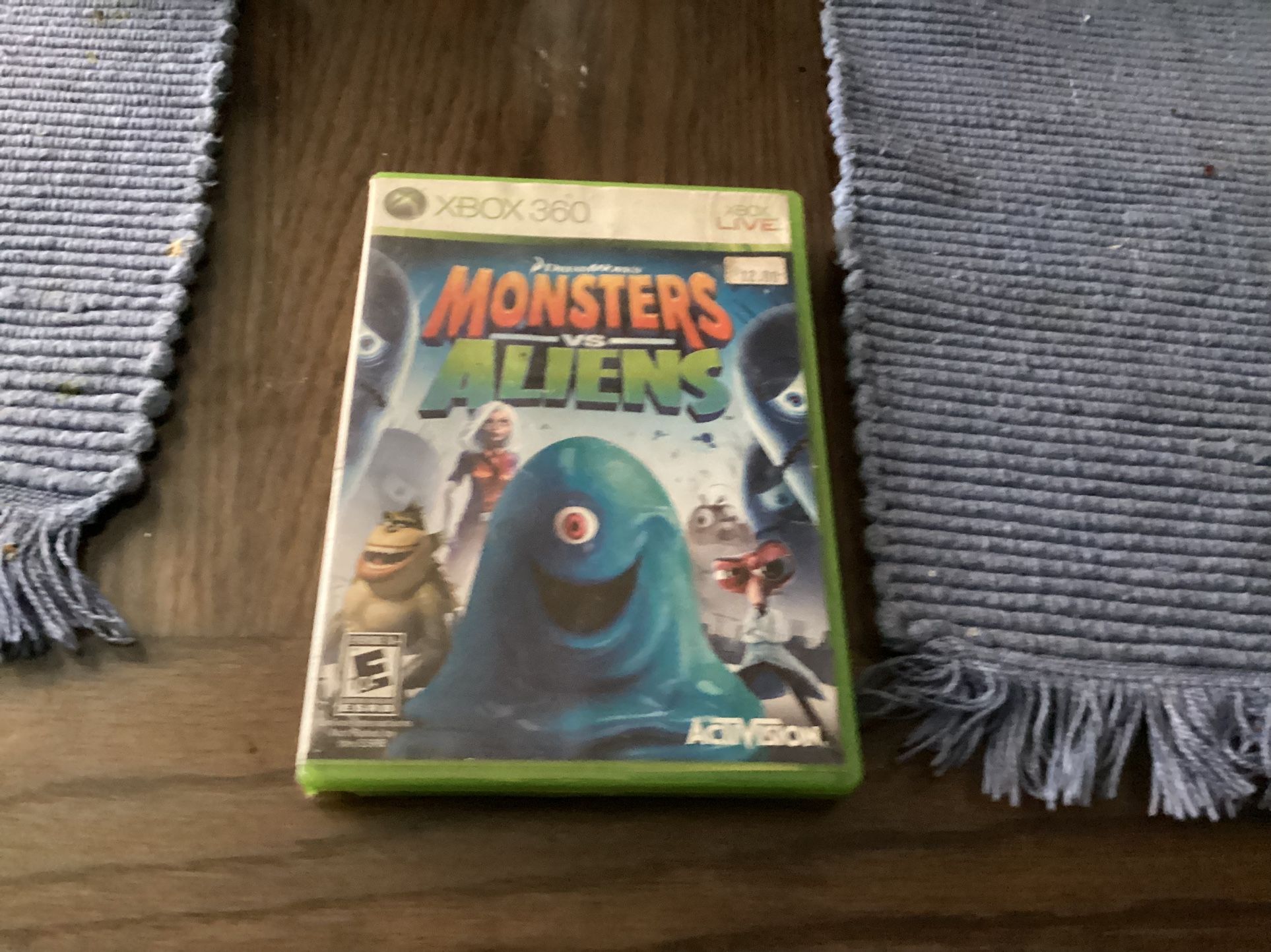 Xbox 360 Dream Works Monsters Vs Aliens Game