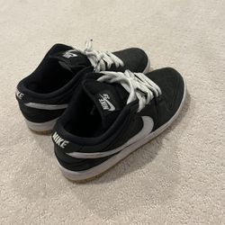 Nike Sb Dunk Black Gum Size 6.5