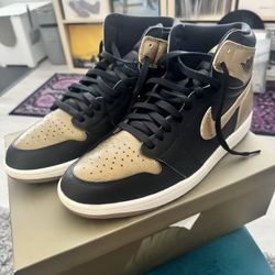 Size 13 Jordan 1 Metallic Gold