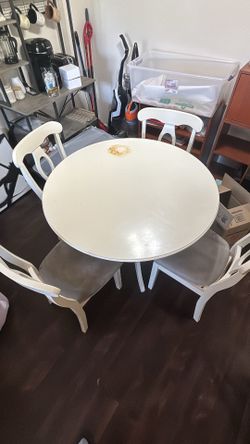 dining table with chairs