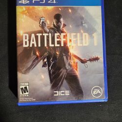 PS4 BattleField 1 Game 