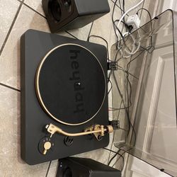 Heyday Wireless Belt Driven Turntable DPCI-008-04-0070+ SAMSON MEDIAONE M30