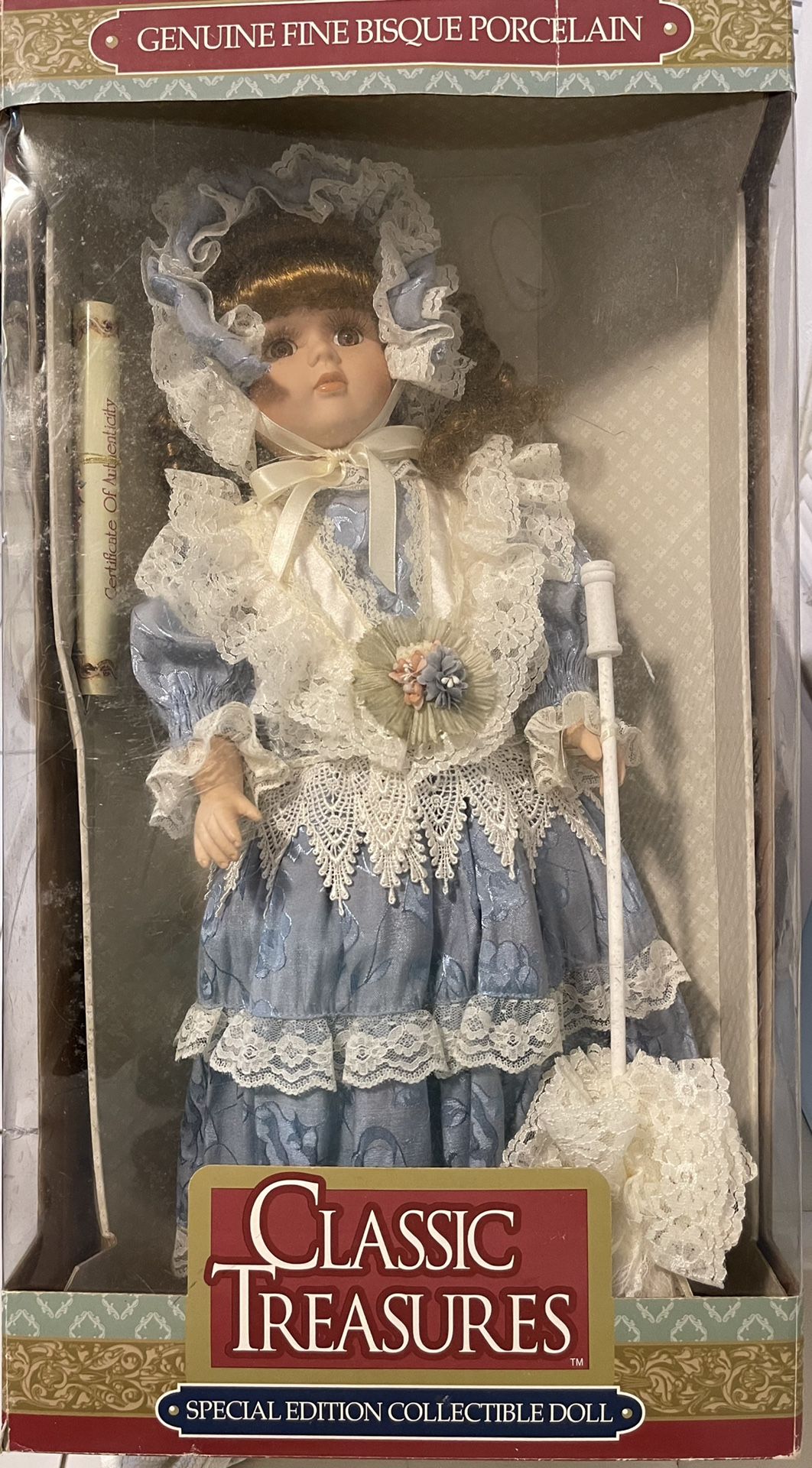 Classic Treasures Porcelain Doll