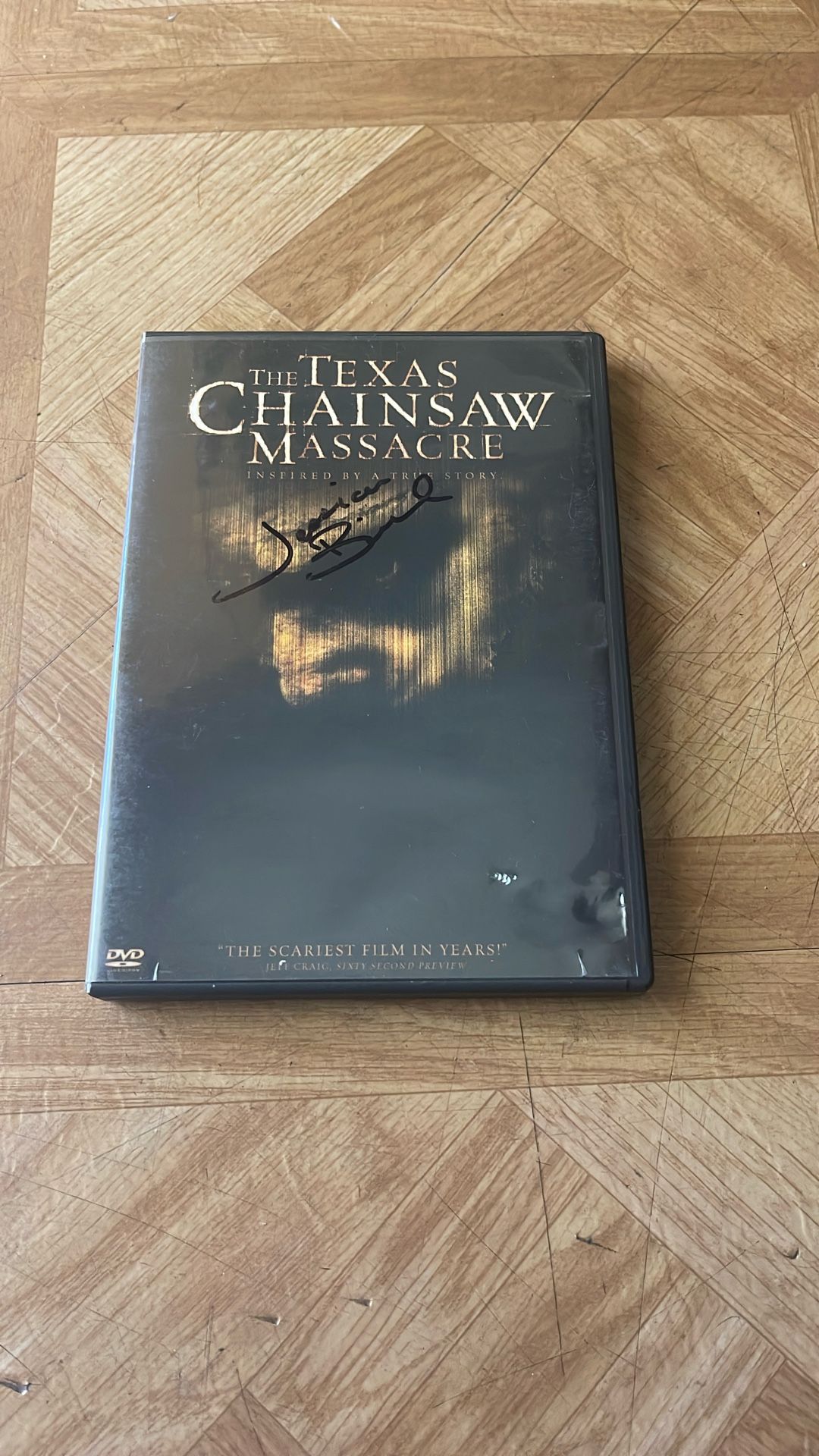 The Texas Chainsaw Massacre Signed By Jessica Biel