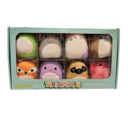 2018 Kellytoy Squishmallows 8 Pack Plush Set Damaged Box