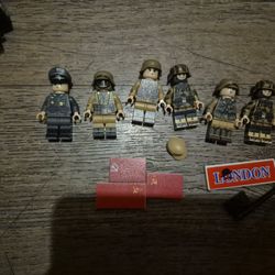 Lego Ww2 Figs 