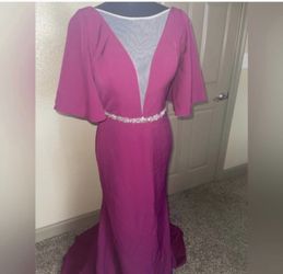 Fuchsia Evening Gown