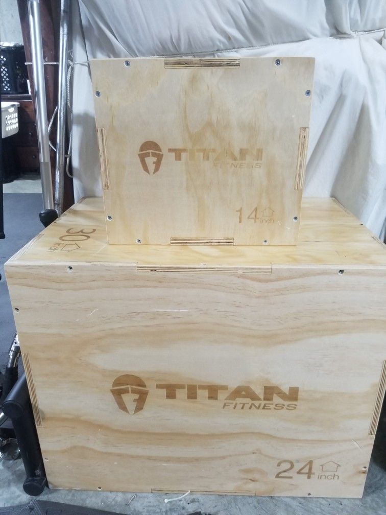 Titan Fitness Jumping Boxes