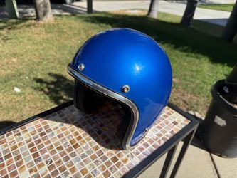 Vintage classic 70s style Motorcycle Helmet