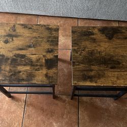 Set of 2 Side Tables