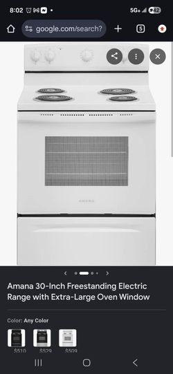 Range stove electric burners