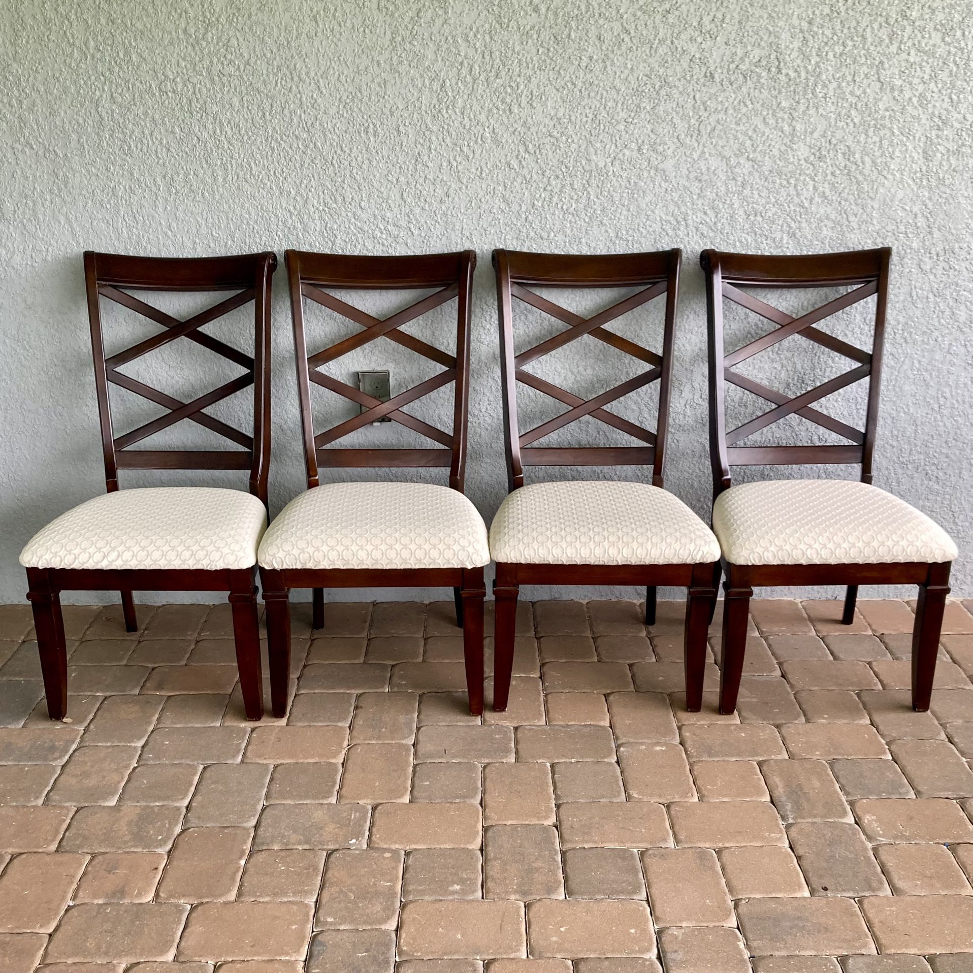 Farmhouse Chairs | Cross Back Dining Chairs | Contemporary Dining Set