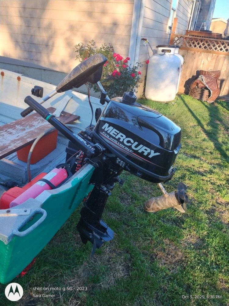 12 Ft Aluminum Boat With Trailer