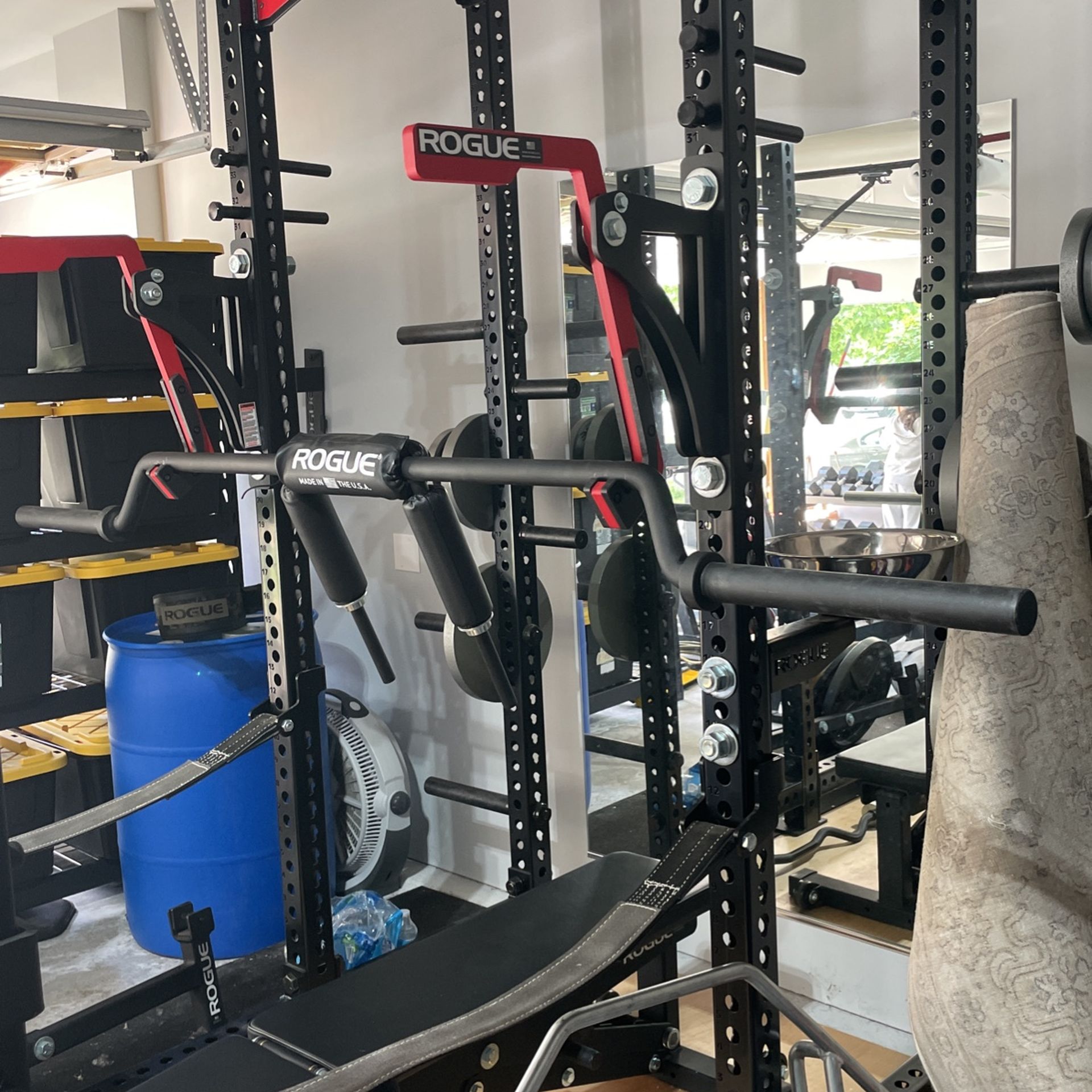 Rogue Safety Squat Bar