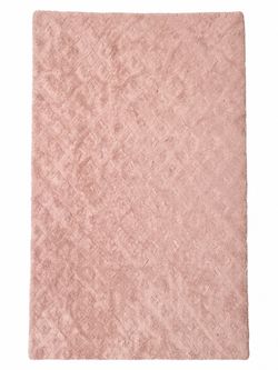 Soft Pink Plush Area Rug – Used – $35