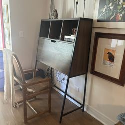 Fold Down Secretary Desk