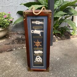 $4 - Sailor Themed Wooden Box