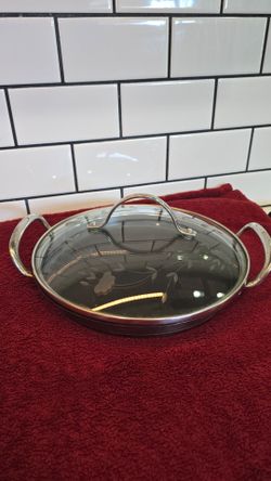 Princess House 9 Inch Stainless Steel  Non Stick Griddle  $70.00