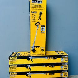 Brand new dewalt 20V MAX Brushless Cordless Battery Powered String Trimmer Kit with (1) 5Ah Battery & Charger