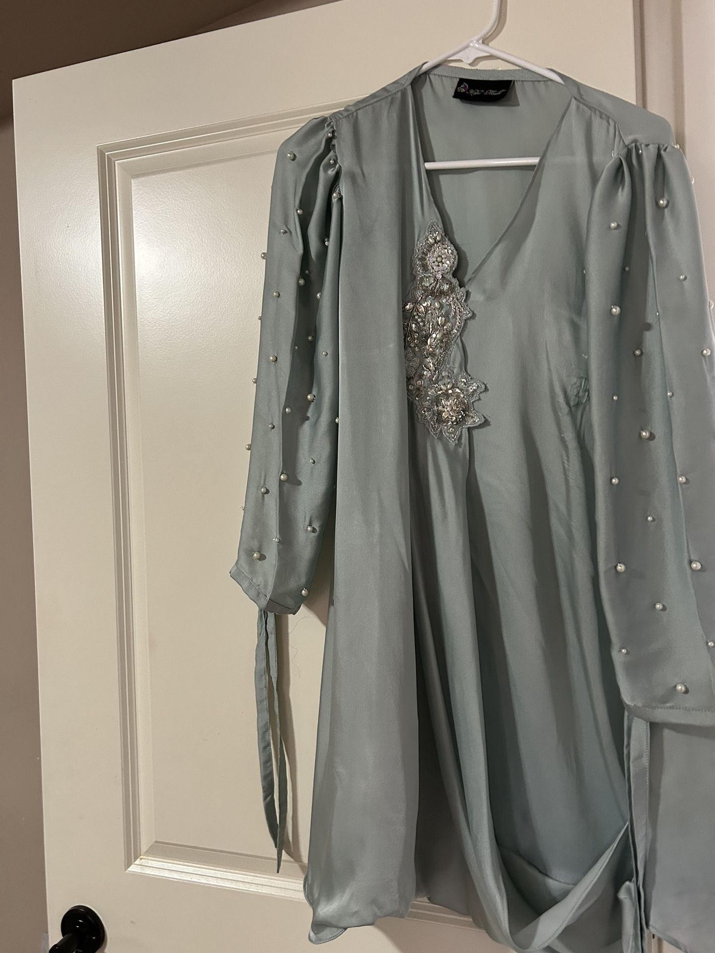 Satin Flowy Dress Top