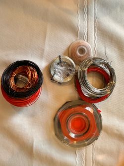 Assorted Wire Lot – Craft / Floral / Hobby Wire, Multiple Types & Colors