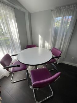 Vintage Hank Loewenstein table and chairs