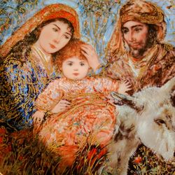 Vintage Christmas Plate